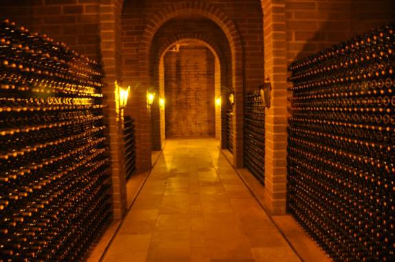 Cavas da Casa Valduga, no Vale dos Vinhedos, em Bento Gonçalves - RS